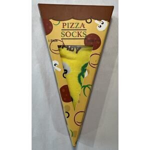 Urban Eccentric - Novelty Pizza Themed Socks Mens & Womens Socks Size 7-11